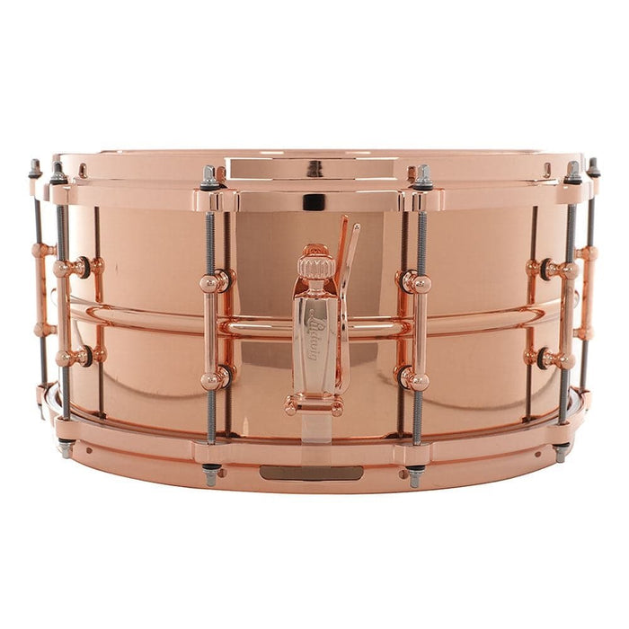 Ludwig 6.5x14" Copperphonic Snare Drum Smooth Shell with Copper Hardware (LC662TC)