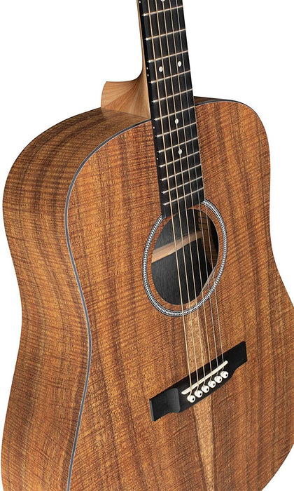 Martin Guitar X Series D-X1E Acoustic-Electric Guitar with Gig Bag - Natural KOA