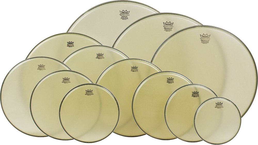 Remo Renaissance 16" Drumhead - Textured Single Ply Mylar (RA-1016-SS)