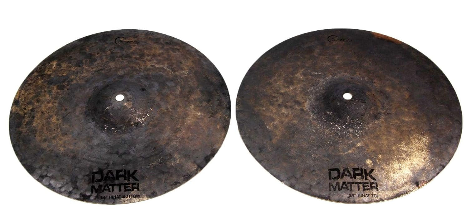 Dream Cymbals DMHH14 Dark Matter Series 14-Inch Hi-Hat Cymbals