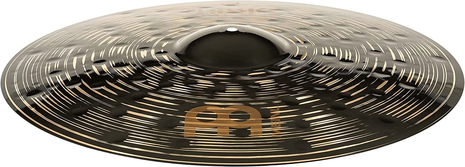 Meinl Cymbals Classics Custom Dark 22" Crash/Ride Cymbal — Made in Germany — for Rock, Metal and Fusion, 2-Year Warranty (CC22DACR)