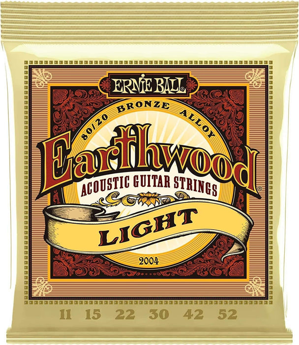 Ernie Ball Earthwood 80/20 Bronze Acoustic Guitar Strings - .011-.052 Light (2004)