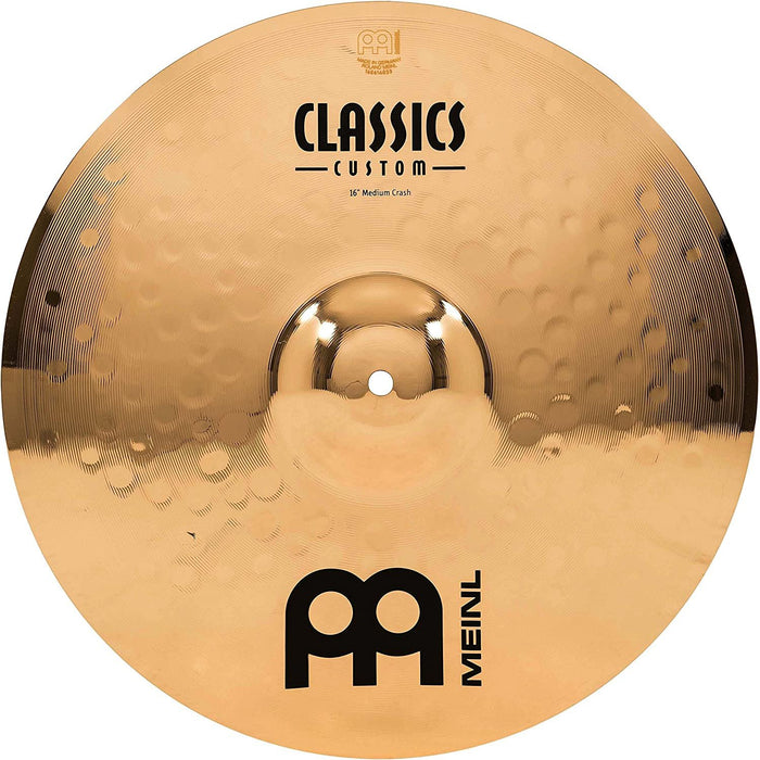 Meinl Cymbals CC-141620+18 Classics Custom Bonus Pack Cymbal Box Set with 18" Crash