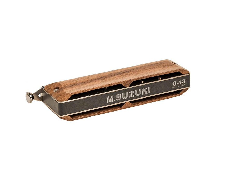 Suzuki G-48W-C Gregoire Maret Signature Harmonica Wood Cover