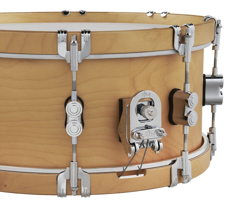 Pacific Drums & Percussion Add-Ons PDP Concept Classic, 6.5x14, Natural Hoops Snare Drum (PDCC6514SSNN)