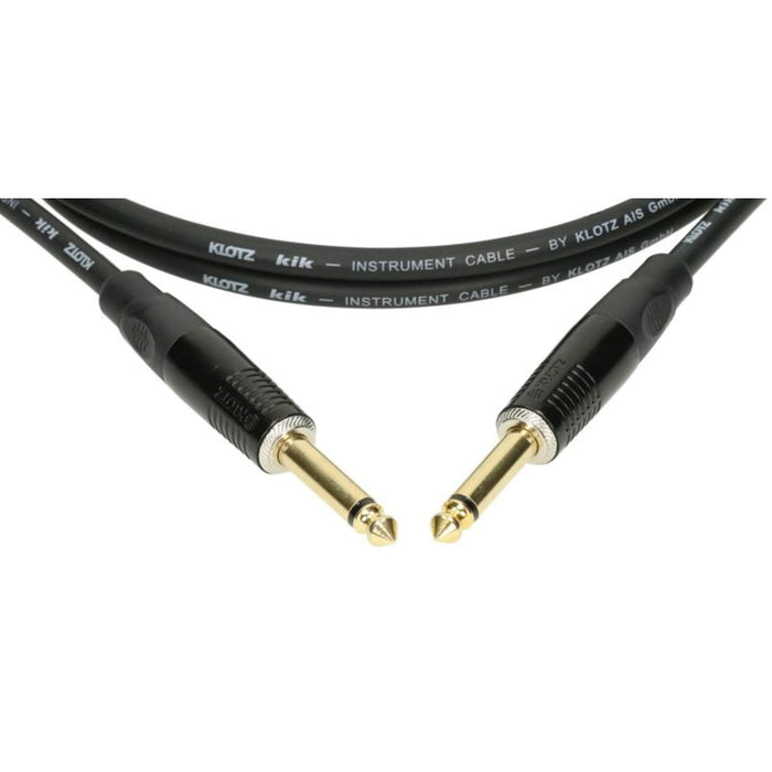 Klotz Pro Instrument Cable with Metal Jack (6.0, Black)