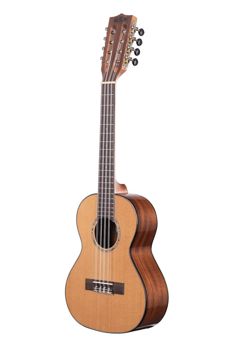 Kala Gloss Solid Cedar Top Acacia 8-String Tenor Ukulele (KA-SCAC-T8)