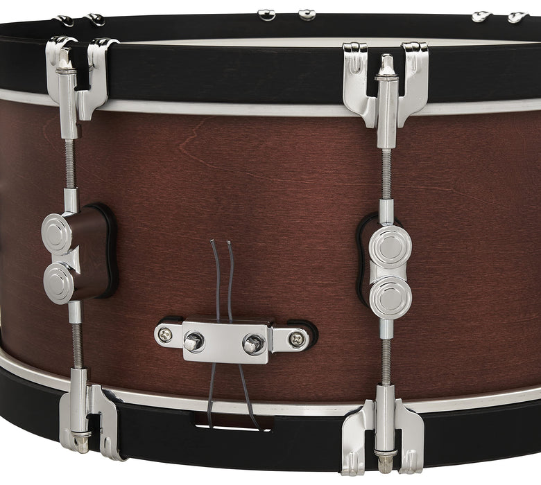 Pacific Drums & Percussion Add-Ons PDP Concept Classic, 6.5x14, Ox Blood/Ebony Hoops Snare Drum (PDCC6514SSOE)