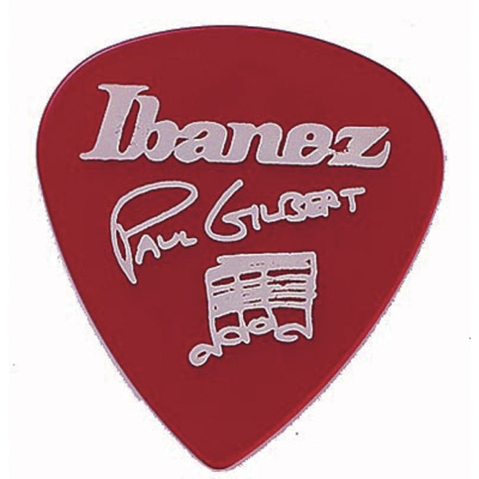 Ibanez B1000PGCA Paul Gilbert Signature Picks 6 Pack, Candy Apple