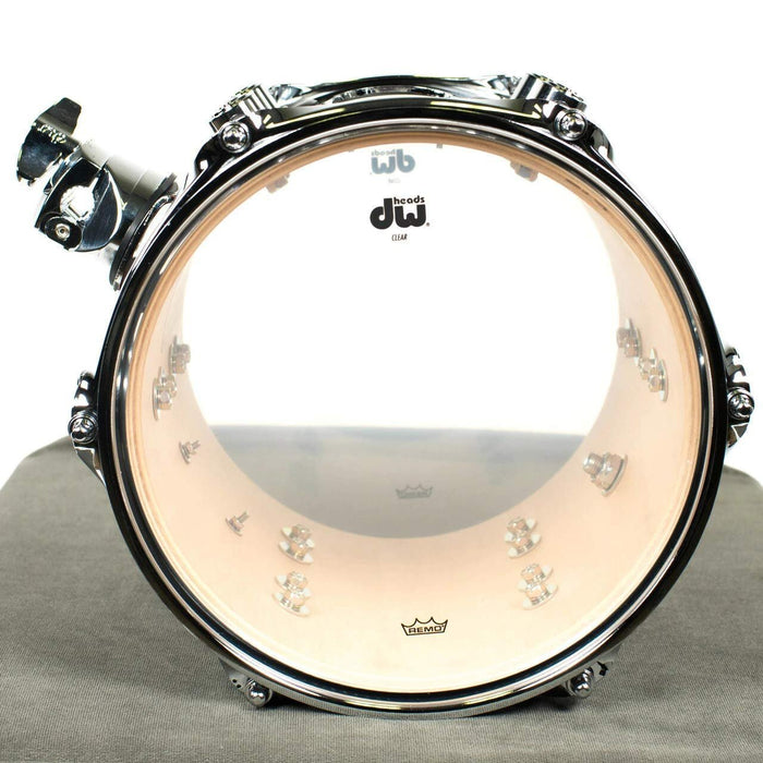 DW Design Series Maple Rack Tom, 7x8, Tobacco Burst Gloss Lacquer (DDLG0708STTB)