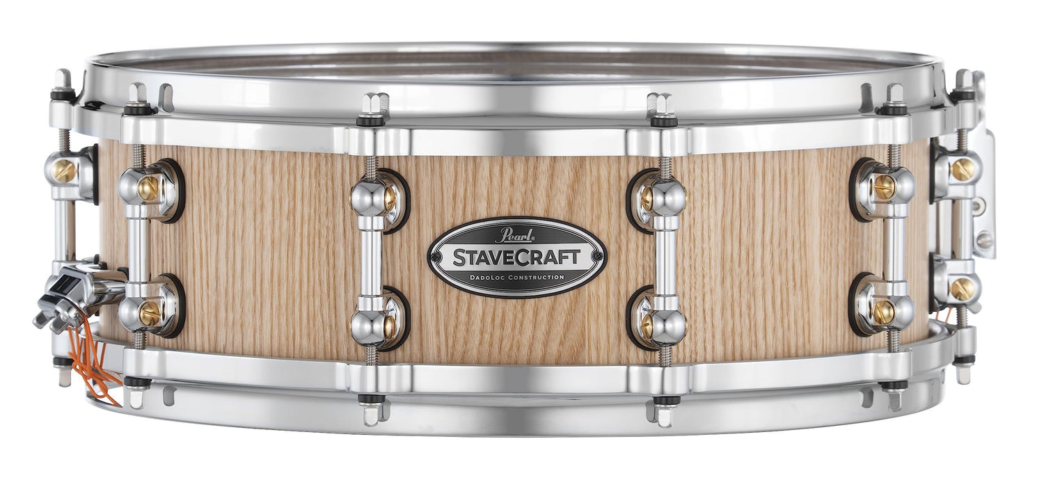 Pearl StaveCraft 14"x5" Ash Snare Drum w/Makha DadoLoc (SCD1450AW186)