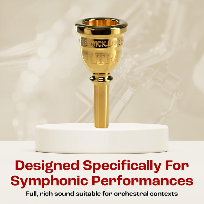 Denis Wick Steven Mead Ultra Euphonium Mouthpiece Silver Plated 5880E-SM3U