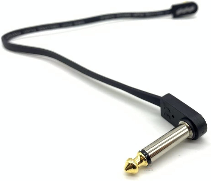 EBS PCF-DL28 Deluxe Flat Patch Cable - 28 Centimeter, Angle-Angle