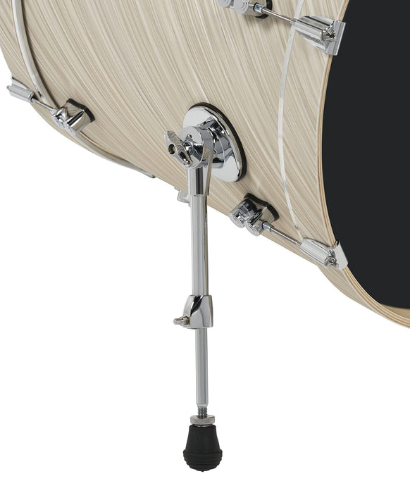 Pacific Drums & Percussion Drum Set Concept Maple 5-Piece, Twisted Ivory Shell Pack (PDCM2215TI)