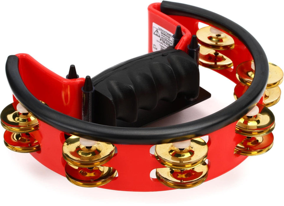 Pearl Ultra Grip Tambourine with Brass jingles (BRASS) (PTM50BHR)