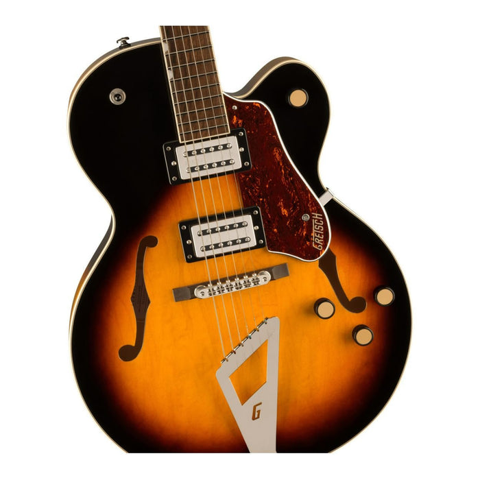 Gretsch G2420 Streamliner Hollowbody Electric Guitar with Chromatic II Tailpiece - Aged Brooklyn Burst