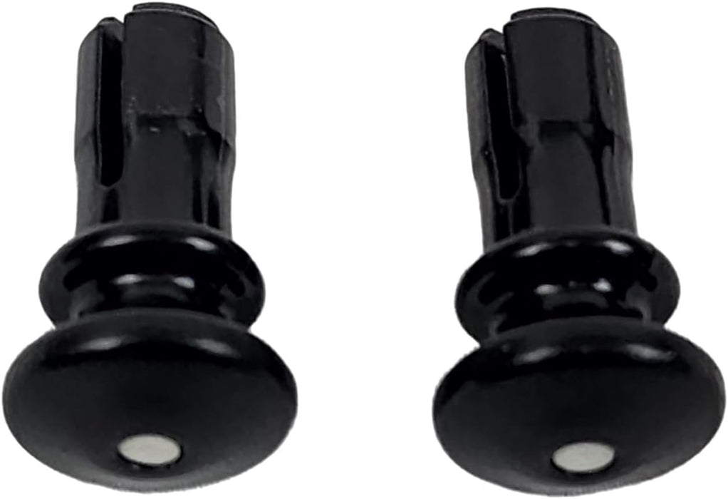 Yamaha Acoustic Guitar Black ABS End Pin with White Dot - Pack of 2 (WJ215200)