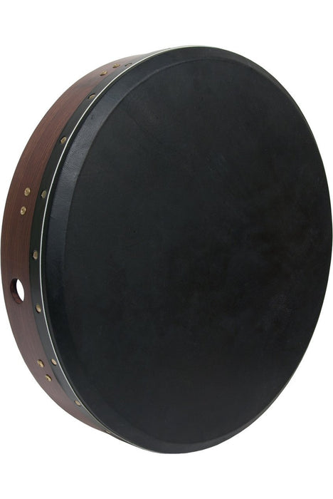 Roosebeck Tunable Sheesham Bodhrán Cross-Bar 18"x3.5" - Black Goat Skin (BTN8RB)