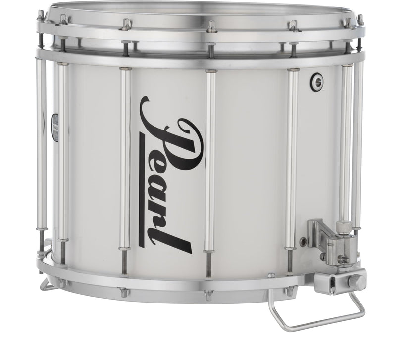 Pearl Marching Snare Drum, Pure White (FBX1412/A33)