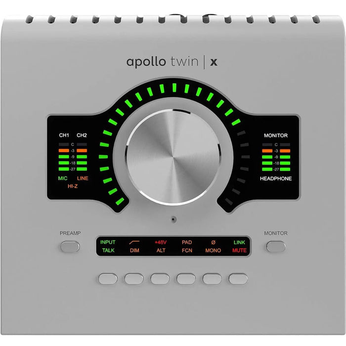Universal Audio Apollo Twin X QUAD Gen 2 with UAD Analog Classics Thunderbolt 3 Audio Interface
