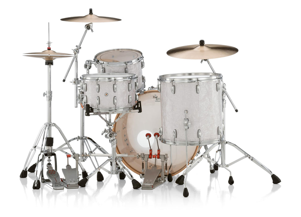 Pearl PMX Professional Series 3-Piece Drum Shell Pack 24/16/13 White Marine Pearl