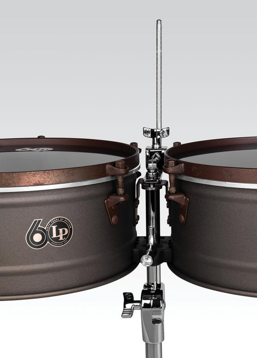 LP LP60 60th Anniversary 14 and 15", Antique Rustic Bronze Hardware Timbale Set (LP1415-60)