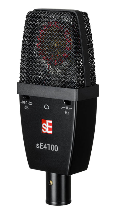 sE Electronics SE4100 Large Diaphragm Cardioid Vintage Condenser Microphone w/Shockmount