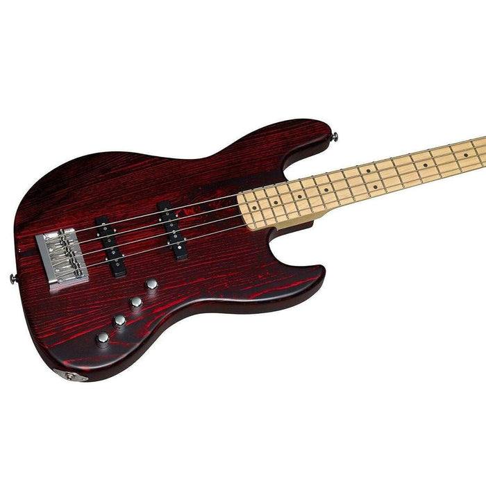 Michael Kelly Element 4OP Bass Guitar Trans Red