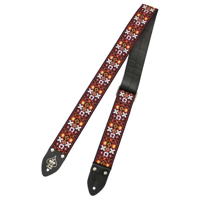 D'Andrea Ace Vintage Reissue Guitar Strap - Rooftop - Replica of Guitar Strap used on John Lennon's Epiphone Casino at the "Rooftop" Concert in 1969