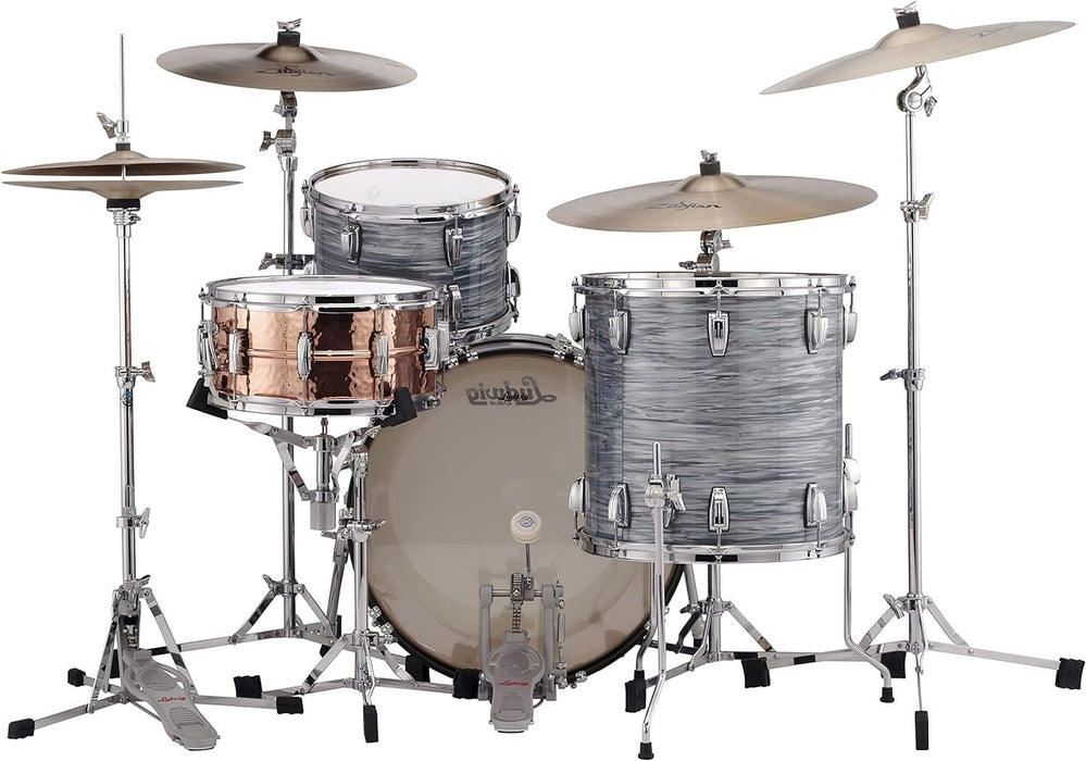 Ludwig Classic Maple Fab 22 Shell Pack - Vintage Blue Oyster