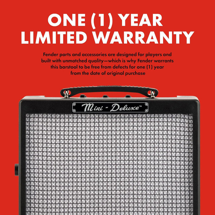 Fender Mini Deluxe Electric Guitar Amp, with 1-Year Warranty, Mini Guitar Amp, Portable Guitar Amplifier, Guitar Accessories, 3 Watts, Black