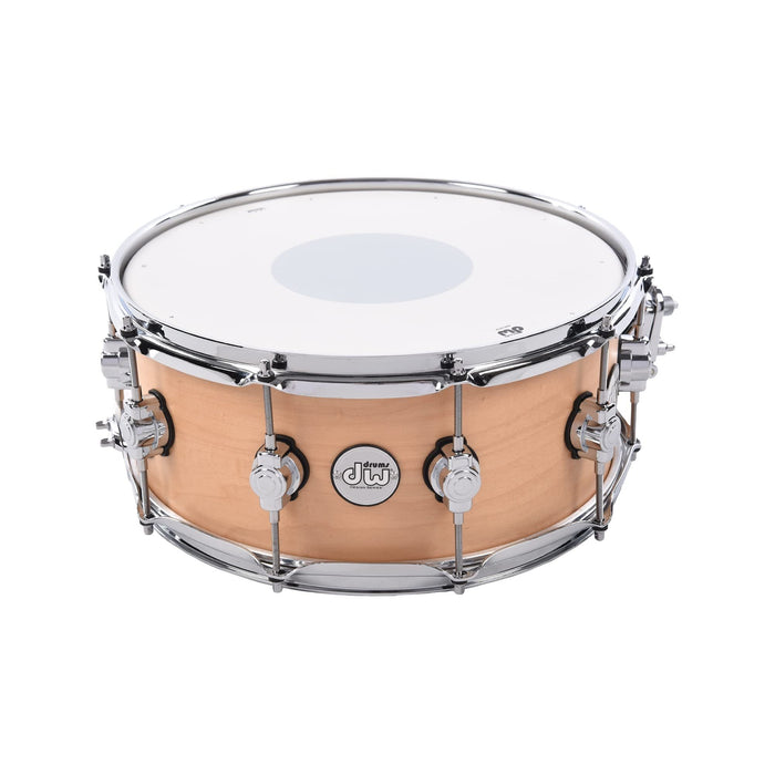 DW Design Series Snare Drum - 6 x 14-inch - Natural Satin (DDLM0614SSNS)