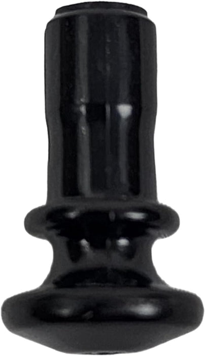 Yamaha Acoustic Guitar Black ABS End Pin with White Dot - Pack of 2 (WJ215200)