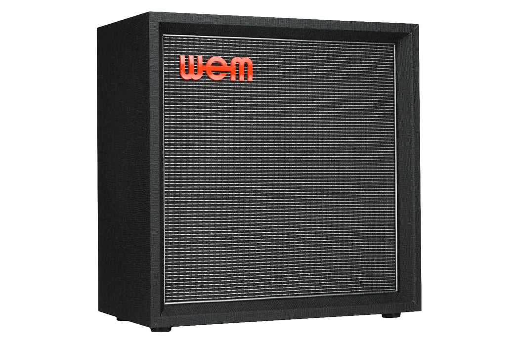 WEM Silver Starfinder 112 Speaker Cabinet with 1x12 Speaker, 150 Watts, 16 Ohm, Black