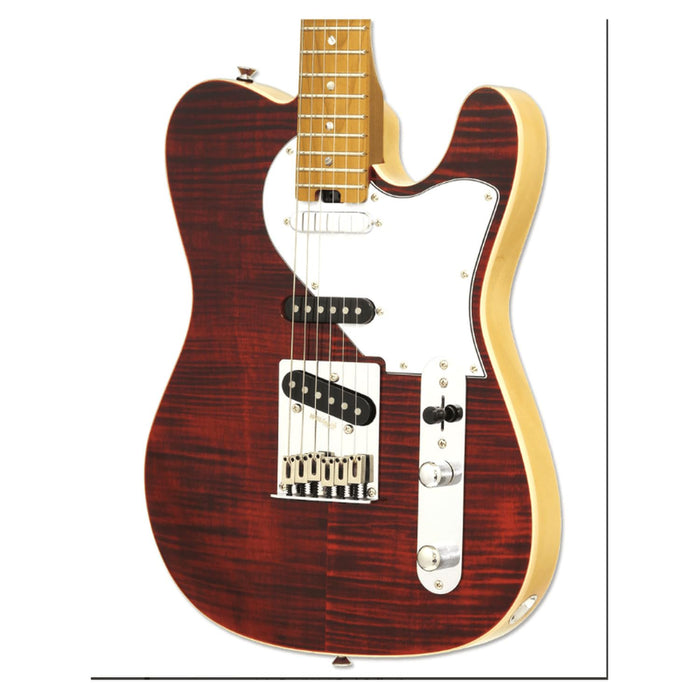 Aria Nashville Electric Guitar Ruby Red