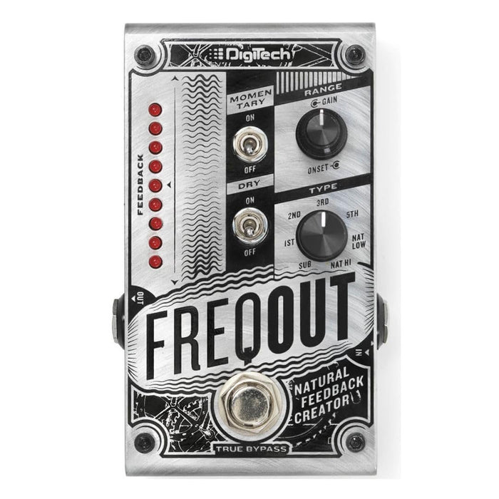 Digitech FreqOut Natural Feedback Creator Pedal (FREQOUT-U)