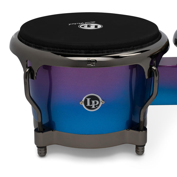 Latin Percussion Tony Succar Signature Bongos - 7-1/4" & 8-5/8" Natural Rawhide Drum Set