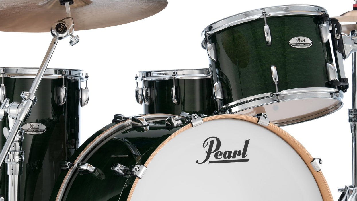 Pearl PMX Professional Series 3-Piece Drum Shell Pack 24/16/13 with Optimount - Emerald Mist