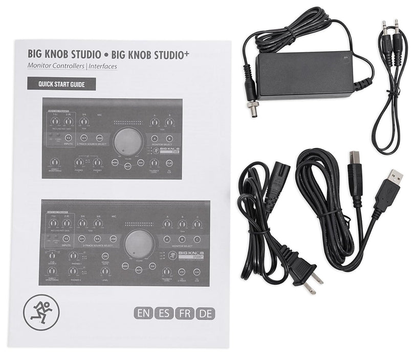 Mackie Big Knob Series, 3x2 Studio Monitor Controller 192kHz USB I/O (BIG KNOB STUDIO)