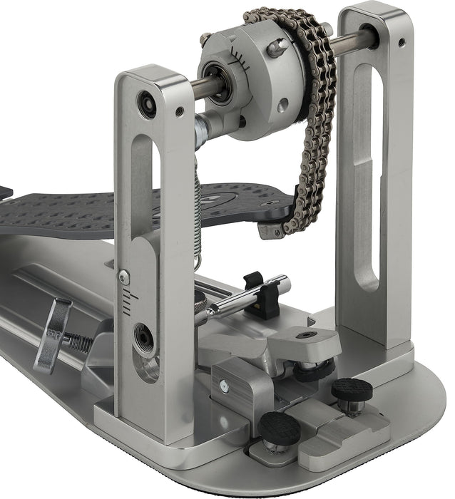 DW Series Colorboard Machined Chain Drive w/Bag, Gun Metal Edition Double Bass Drum Pedal (DWCPMCD2GR)