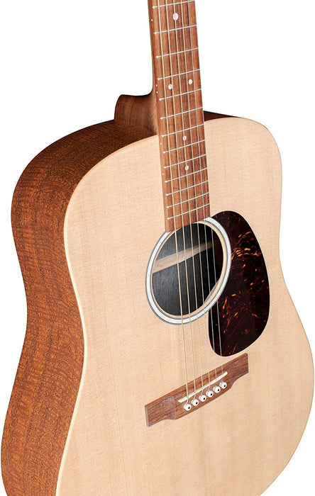 Martin Guitar X Series D-X2E Acoustic-Electric Guitar with Gig Bag, Sitka Spruce and KOA Pattern High-Pressure Laminate, D-14 Fret, Performing Artist Neck Shape