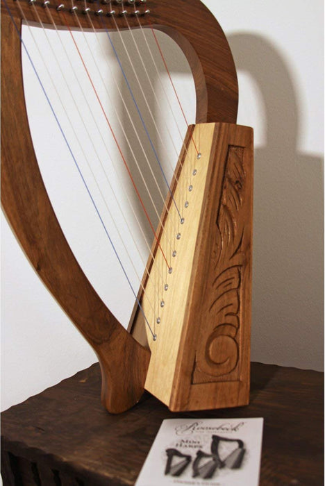 Roosebeck Baby Harp, Birch, 12 Strings