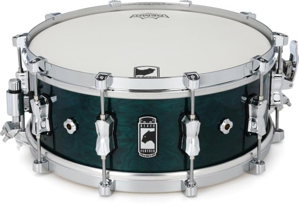 Mapex Black Panther Switchblade Snare Drum - 5.5 inches x 14 inches, Aegean Burl