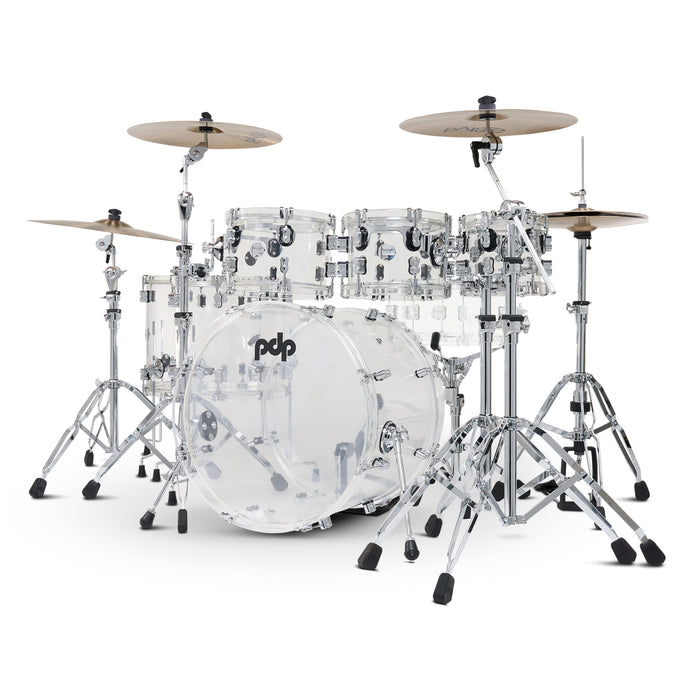 Concept Acrylic 6-Piece Kit Clear with Chrome Hardware