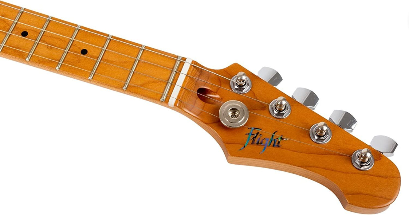 Flight Pathfinder Tenor Electric Ukulele - Trans Black (FUR-PF-TBK)