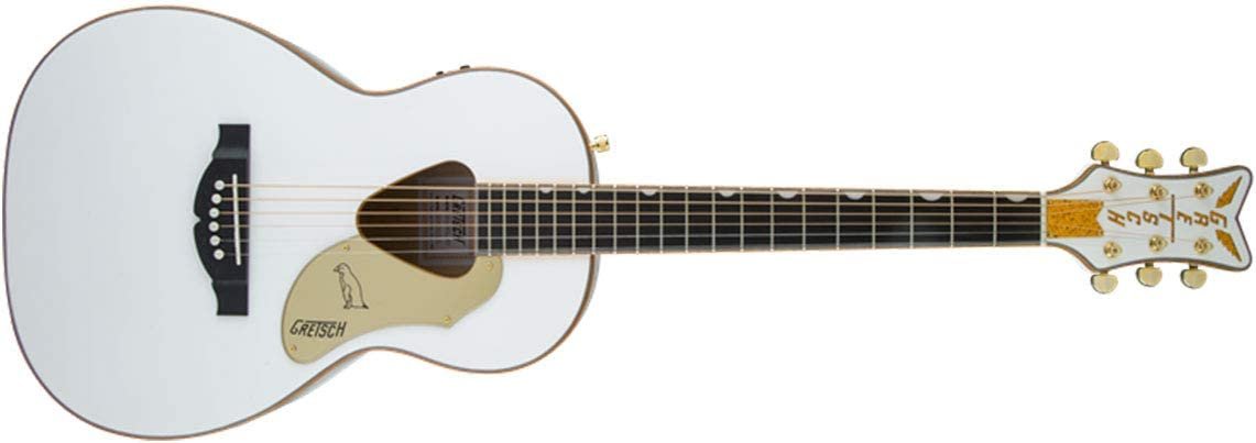 Gretsch Guitars G5021WPE Rancher Penguin Parlor Acoustic/Electric White