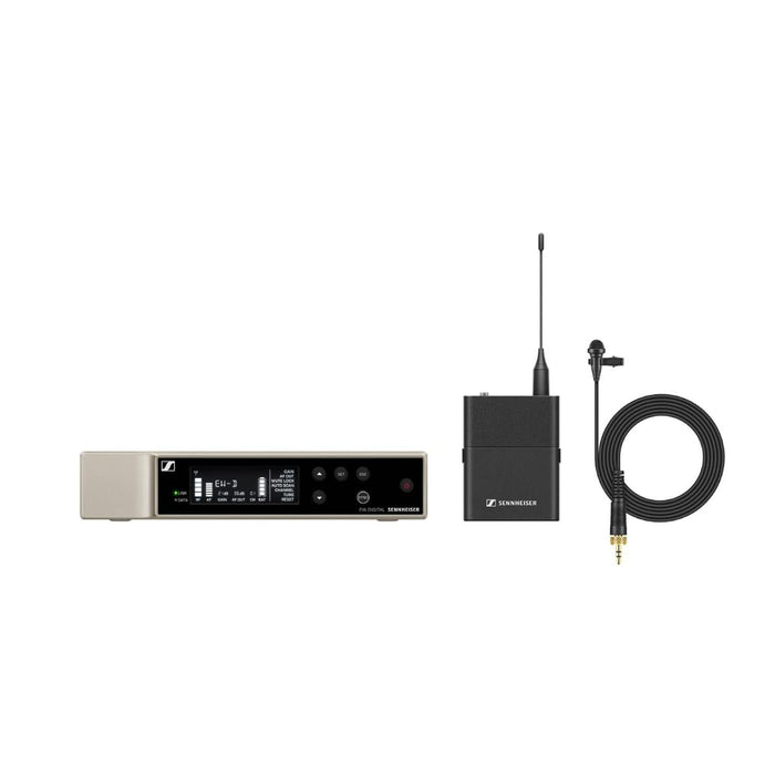Sennheiser EW-D ME2 Lavalier Microphone Set, Black, XLR, 56 MHz Bandwidth