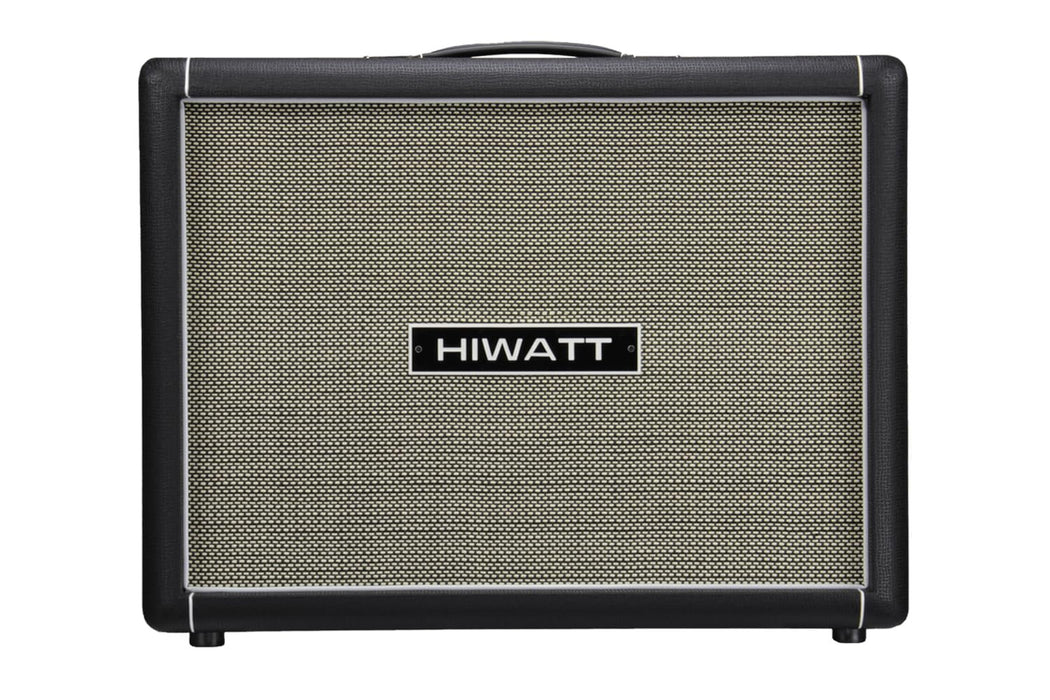 Hiwatt HG212 Guitar Amplifier Speaker Cabinet with 2x12 Inch Speakers, 8 Ohm, 200W, Black