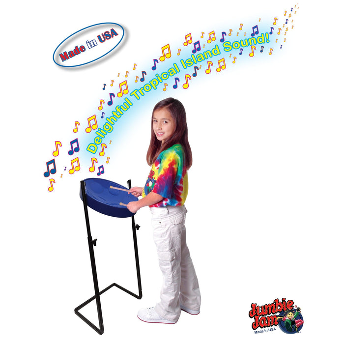 Panyard Jumbie Jam Steel Drum (W1159) Blue
