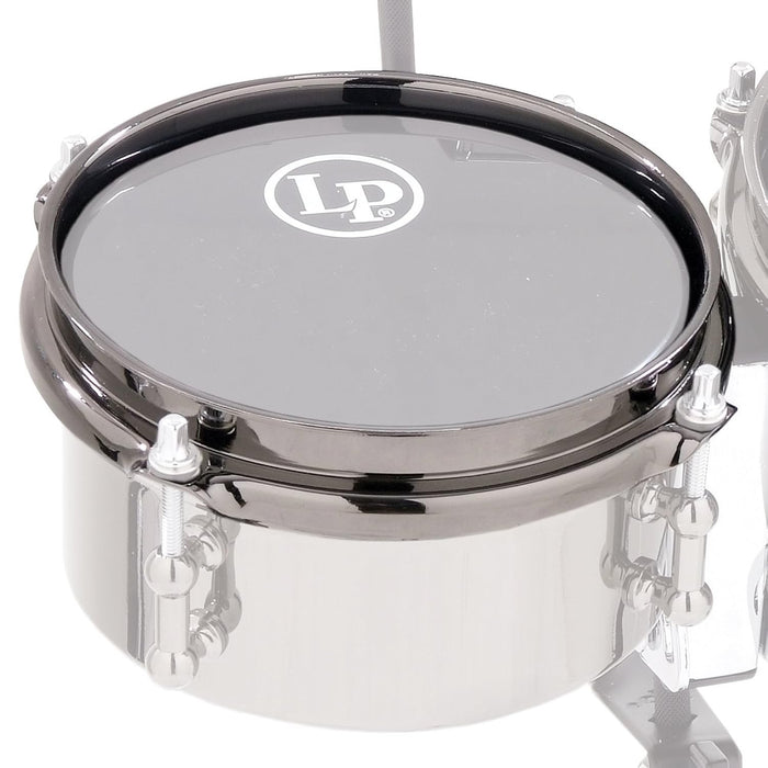 Latin Percussion LP755A-BN 6-Inch Rim for LP845-JD John Dolmayan Mini Timbale Percussion Pack, Black Nickel
